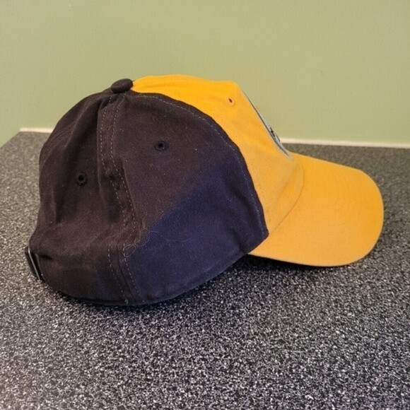 47 Brand Women's NFL Pittsburgh Steelers Miata Clean Up Adjustable Hat Yellow - Picture 8 of 11